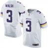 [Elite] Walsh Minnesota Football Team Jersey -Minnesota #3 Blair Walsh Jersey (Whitle, 2015 new)