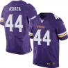 [Elite] Asiata Minnesota Football Team Jersey -Minnesota #44 Matt Asiata Jersey (Purple, 2015 new)