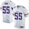 [Elite] Barr Minnesota Football Team Jersey -Minnesota #55 Anthony Barr Jersey (White)