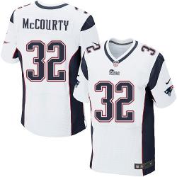 [Elite] McCourty New England Football Team Jersey -New England #32 Devin McCourty Jersey (White)