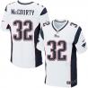 [Elite] McCourty New England Football Team Jersey -New England #32 Devin McCourty Jersey (White)