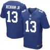 [Elite] Beckham JR New York Football Team Jersey -New York #13 Odell Beckham JR Jersey (Blue)