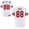 [Elite] Nicks New York Football Team Jersey -New York #88 Hakeem Nicks Jersey (White)