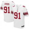 [Elite] Ayers New York Football Team Jersey -New York #91 Robert Ayers Jersey (White)