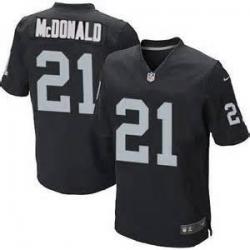 [Elite] McDonald Oakland Football Team Jersey -Oakland #21 Dexter McDonald Jersey (Black)