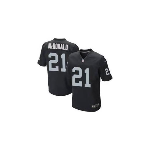 [Elite] McDonald Oakland Football Team Jersey -Oakland #21 Dexter McDonald Jersey (Black)