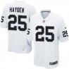 [Elite] Hayden Oakland Football Team Jersey -Oakland #25 D.J. Hayden Jersey (White)