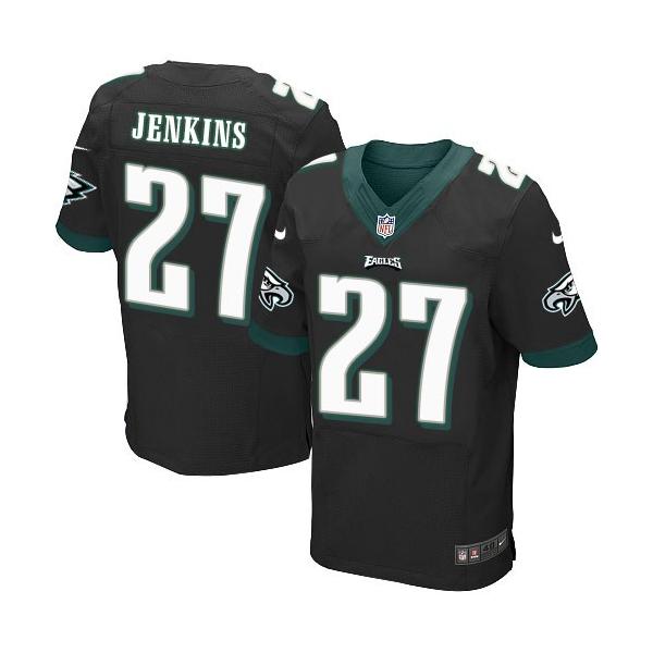 [Elite] Jenkins Philadelphia Football Team Jersey -Philadelphia #27 Malcolm Jenkins Jersey (Black)