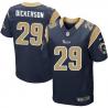 [Elite] Dickerson St. Louis Football Team Jersey -St. Louis #29 Eric Dickerson Jersey (Blue)