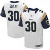 [Elite] Gurley St. Louis Football Team Jersey -St. Louis #30 Todd Gurley Jersey (White)