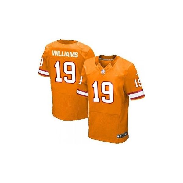 [Elite] Williams Tampa Bay Football Team Jersey -Tampa Bay #19 Mike Williams Jersey (Yellow)