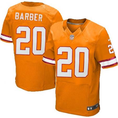 [Elite] Barber Tampa Bay Football Team Jersey -Tampa Bay #20 Ronde Barber Jersey (Yellow)