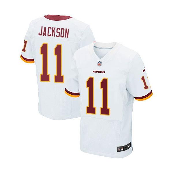 [Elite] Jackson Washington Football Team Jersey -Washington #11 DeSean Jackson Jersey (White)