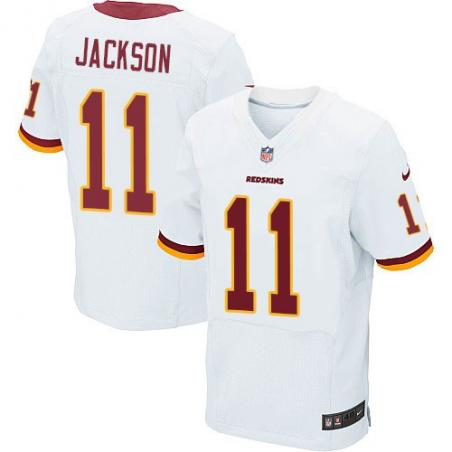 [Elite] Jackson Washington Football Team Jersey -Washington #11 DeSean Jackson Jersey (White)