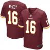 [Elite] McCoy Washington Football Team Jersey -Washington #16 Colt McCoy Jersey (Red)