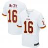 [Elite] McCoy Washington Football Team Jersey -Washington #16 Colt McCoy Jersey (White)