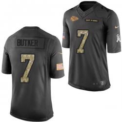 [Mens/Womens/Youth]Butker Kansas City Football Team Jerseys -Kansas City #7 Harrison Butker Salute To Service Jersey