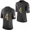 [Mens/Womens/Youth]Saxon Dallas Football Team Jerseys -Dallas #4 Mike Saxon Salute To Service Jersey