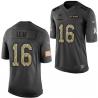 [Mens/Womens/Youth]Leaf Dallas Football Team Jerseys -Dallas #16 Ryan Leaf Salute To Service Jersey