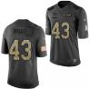 [Mens/Womens/Youth]Briggs Dallas Football Team Jerseys -Dallas #43 Greg Briggs Salute To Service Jersey