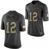 [Mens/Womens/Youth]Collins Carolina Football Team Jerseys -Carolina #12 Kerry Collins Salute To Service Jersey