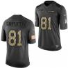 [Mens/Womens/Youth]Carpenter New England Football Team Jerseys -New England #81 Rob Carpenter Salute To Service Jersey