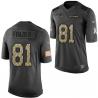 [Mens/Womens/Youth]Frazier New England Football Team Jerseys -New England #81 Charley Frazier Salute To Service Jersey