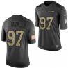 [Mens/Womens/Youth]Guzik New England Football Team Jerseys -New England #97 John Guzik Salute To Service Jersey