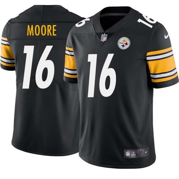 Black Mens Womens Youth Lance Moore Steelers #16 Stitched American Football Jersey