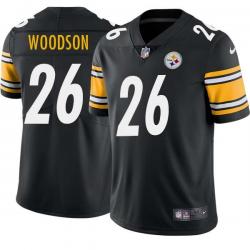 Black Mens Womens Youth Rod Woodson Steelers #26 Stitched American Football Jersey