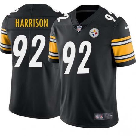 Black Mens Womens Youth James Harrison Steelers #92 Stitched American Football Jersey