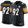 Black Mens Womens Youth James Harrison Steelers #92 Stitched American Football Jersey