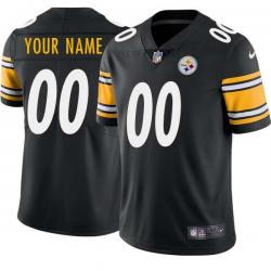 Black Mens Womens Youth Custom Steelers Stitched American Football Jersey