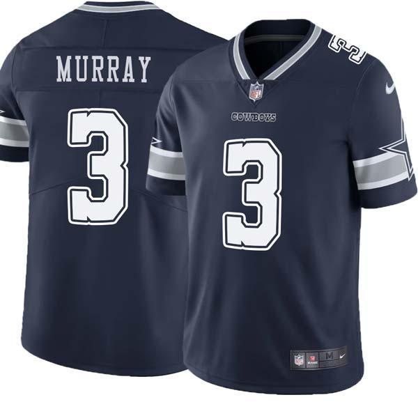 Navy Eddie Murray Cowboys #3 Stitched American Football Jersey Custom Sewn-on Patches Mens Womens Youth