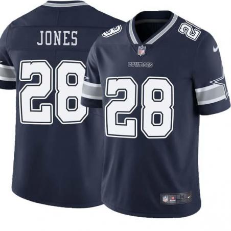 Navy Felix Jones Cowboys #28 Stitched American Football Jersey Custom Sewn-on Patches Mens Womens Youth