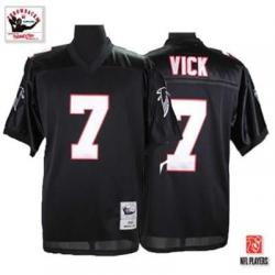 Michael Vick Atlanta Football Jersey - Atlanta #7 Football Jersey(Black Throwback)