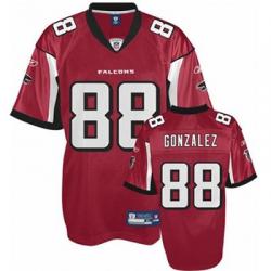 Tong Gonzalez Atlanta Football Jersey - Atlanta #88 Football Jersey(Red)