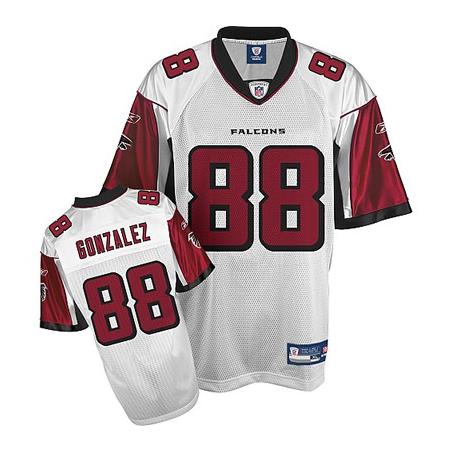 Tong Gonzalez Atlanta Football Jersey - Atlanta #88 Football Jersey(White)