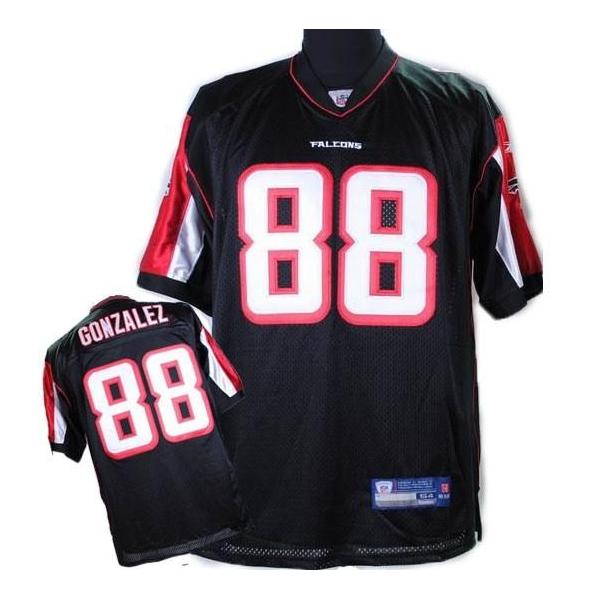 Tony Gonzalez Atlanta Football Jersey - Atlanta #88 Football Jersey(Black)