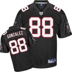 Tony Gonzalez Atlanta Football Jersey - Atlanta #88 Football Jersey(Black QB)