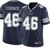 Navy Joe Fishback Cowboys #46 Stitched American Football Jersey Custom Sewn-on Patches Mens Womens Youth