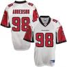 Jamaal Anderson Atlanta Football Jersey - Atlanta #98 Football Jersey(White)