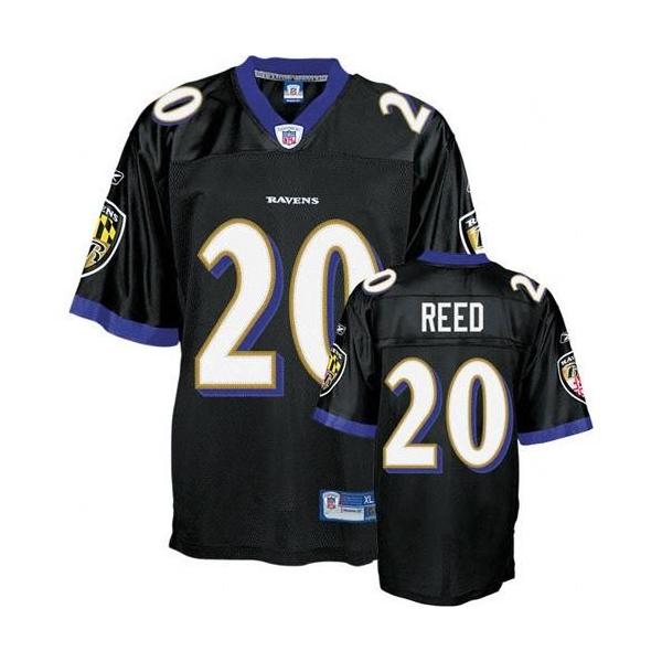 Ed Reed Baltimore Football Jersey - Baltimore #20 Football Jersey(Black)