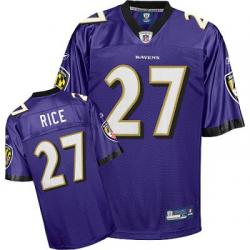 Ray Rice Baltimore Football Jersey - Baltimore #27 Football Jersey(Purple)