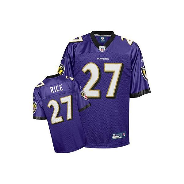 Ray Rice Baltimore Football Jersey - Baltimore #27 Football Jersey(Purple)