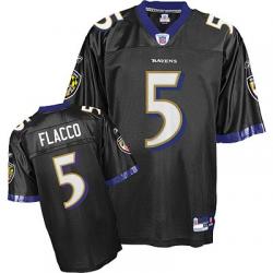 Joe Flacco Baltimore Football Jersey - Baltimore #5 Football Jersey(Black)