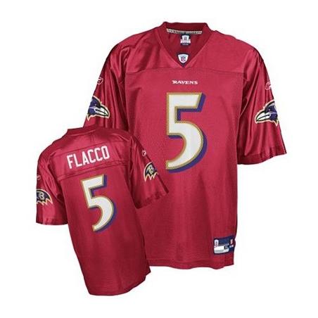 Joe Flacco Baltimore Football Jersey - Baltimore #5 Football Jersey(Red)