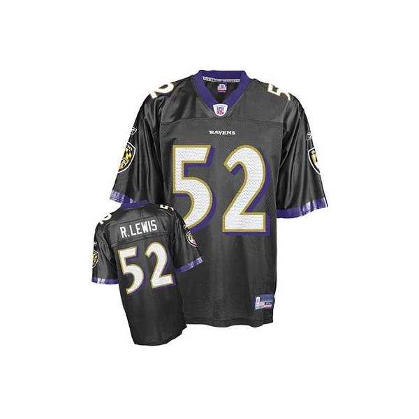 Ray Lewis Baltimore Football Jersey - Baltimore #52 Football Jersey(Black)