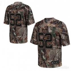 Ray Lewis Baltimore Football Jersey - Baltimore #52 Football Jersey(Camo)