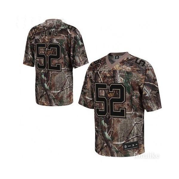 Ray Lewis Baltimore Football Jersey - Baltimore #52 Football Jersey(Camo)